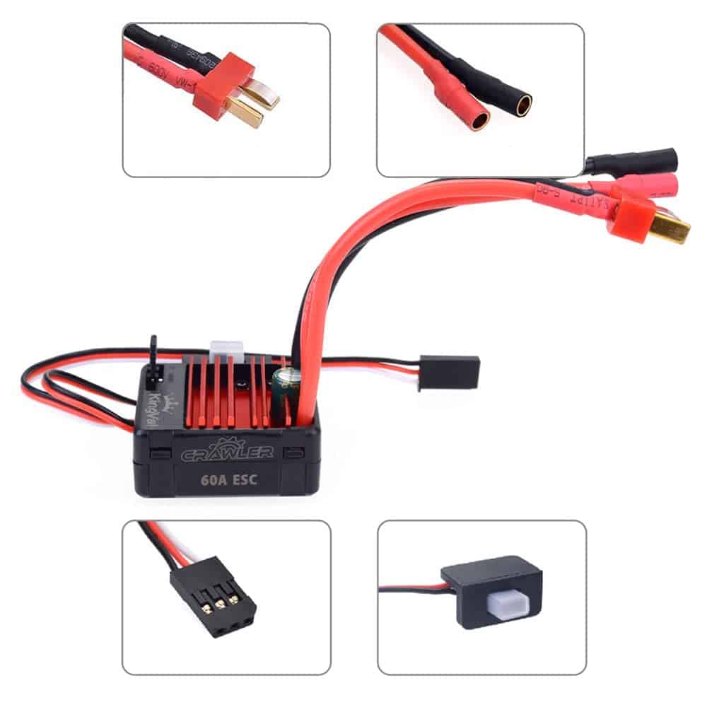 Motor de Repuesto KingVal 5-Slot Rotor 540 20T Escobillado - Imagen 7