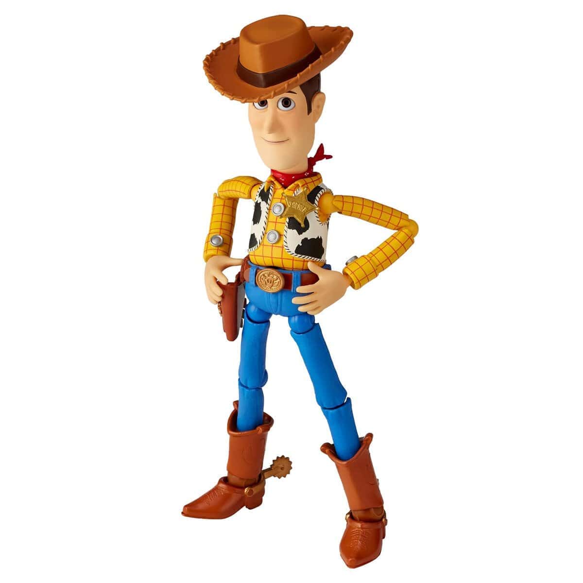 Kaiyodo Revoltech Toy Story Woody Ver. 1.5, Altura Total: