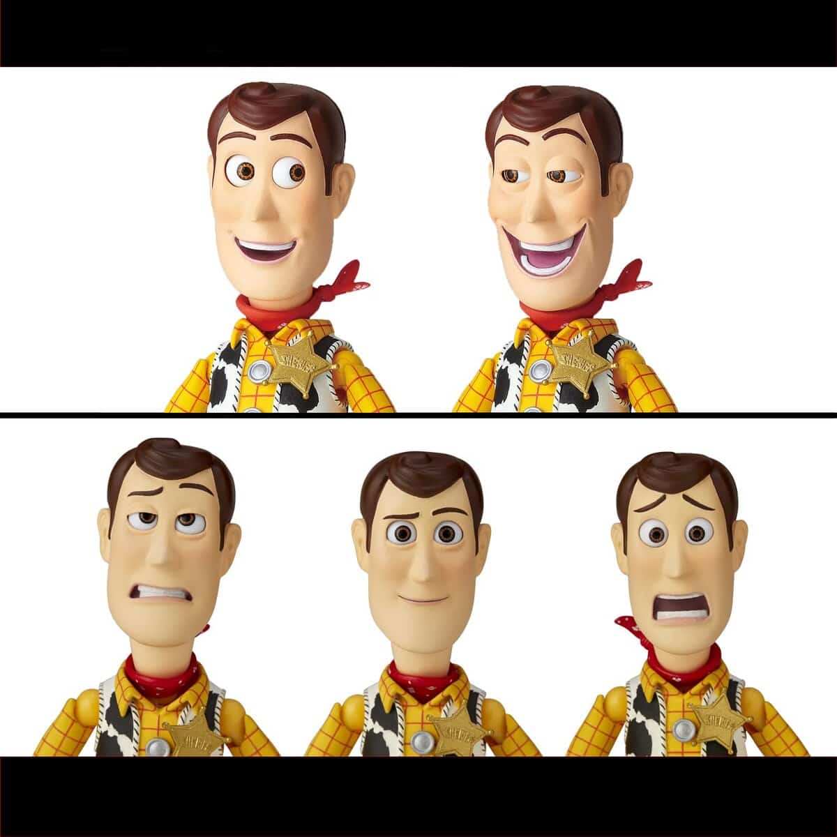 Kaiyodo Revoltech Toy Story Woody Ver. 1.5, Altura Total: - Imagen 7