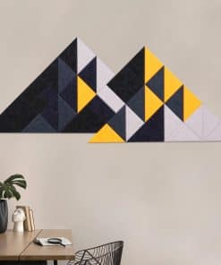 Paneles Acústicos Triangulares Autoadhesivos Tutmyrea 41