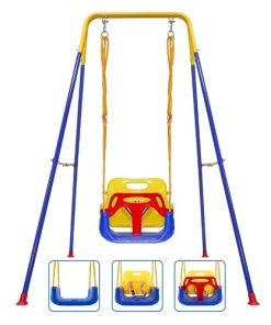 Columpio para Niños Pequeños, Juegos de Columpios 3-en-1