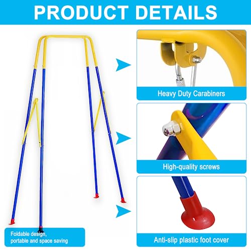 Columpio para Niños Pequeños, Juegos de Columpios 3-en-1 - Imagen 5