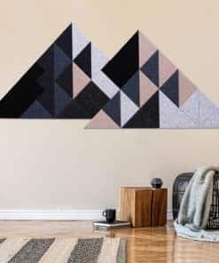 Panel Acústico Triangular Autoadhesivo Tutmyrea de 41