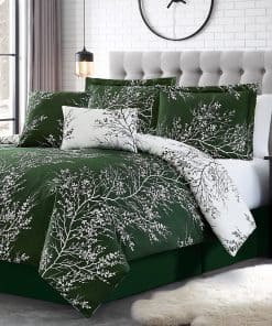 Juego de edredón Spirit Linen de 5 piezas para cama