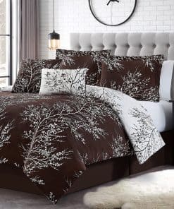 Juego de Edredón de 5 piezas para Cama Twin - Suave Ropa de