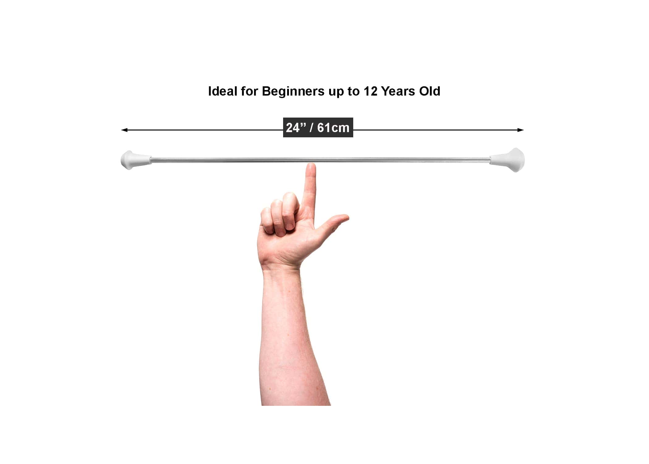 Bastón Giratorio de 24 Pulgadas Josimgalo - Varilla de - Imagen 3