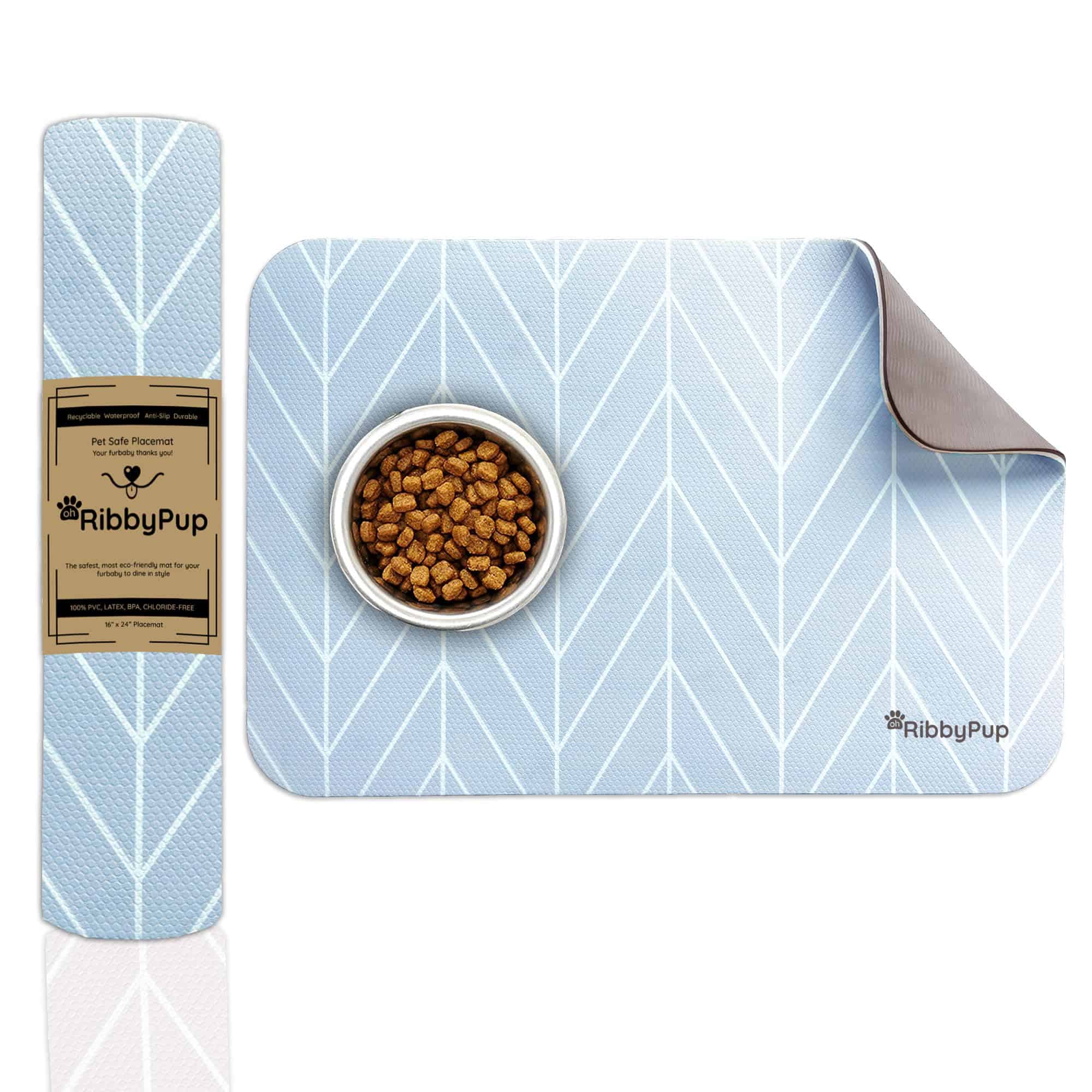 OH RIBBYPUP Waterproof Pet Mat - Tapete para Perro y Gato