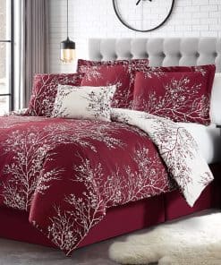 Juego de Edredón Twin Spirit Linen de 5 piezas - Juego de