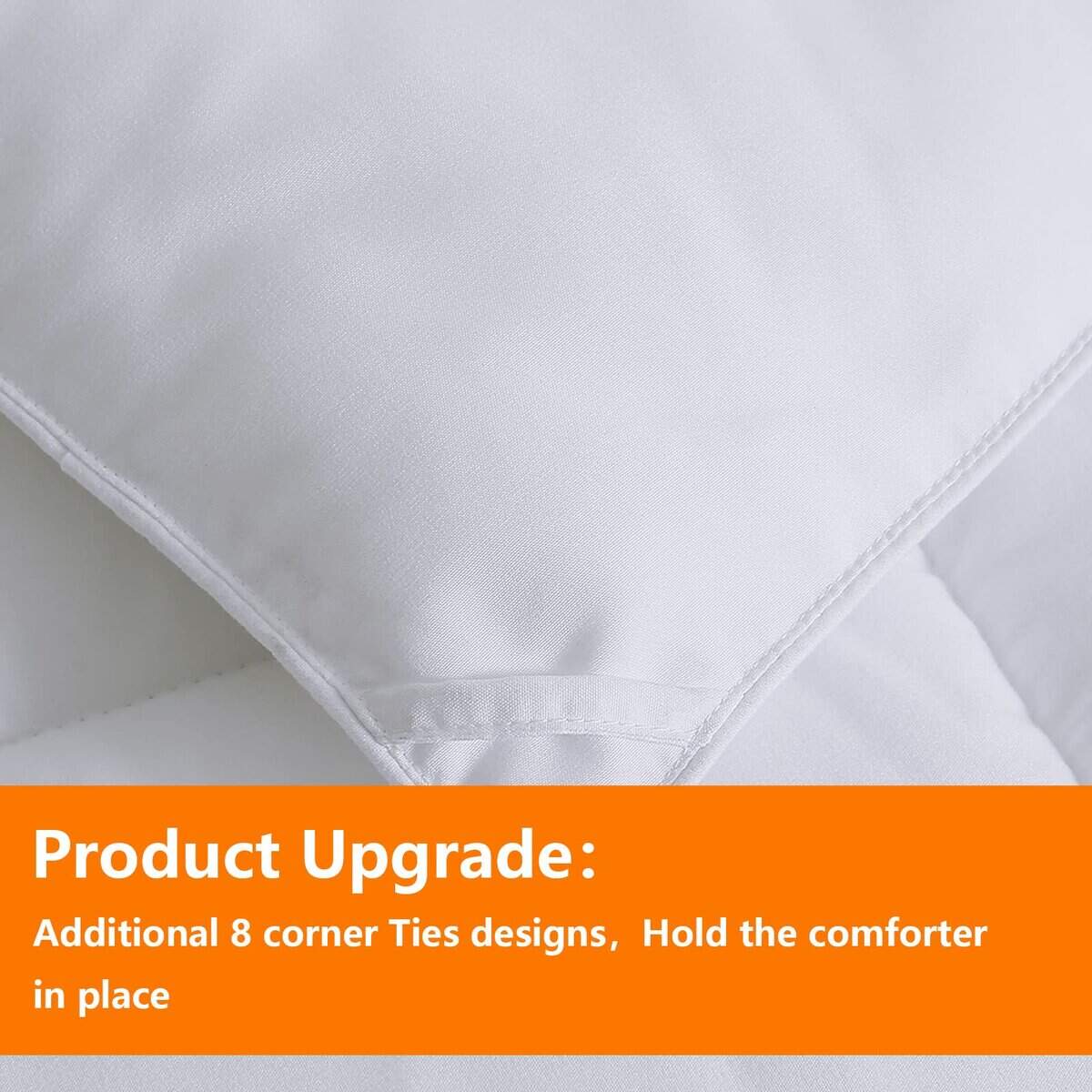 TAIMIT Juego de Edredón Completo Blanco - 7 Piezas, Juegos - Imagen 5