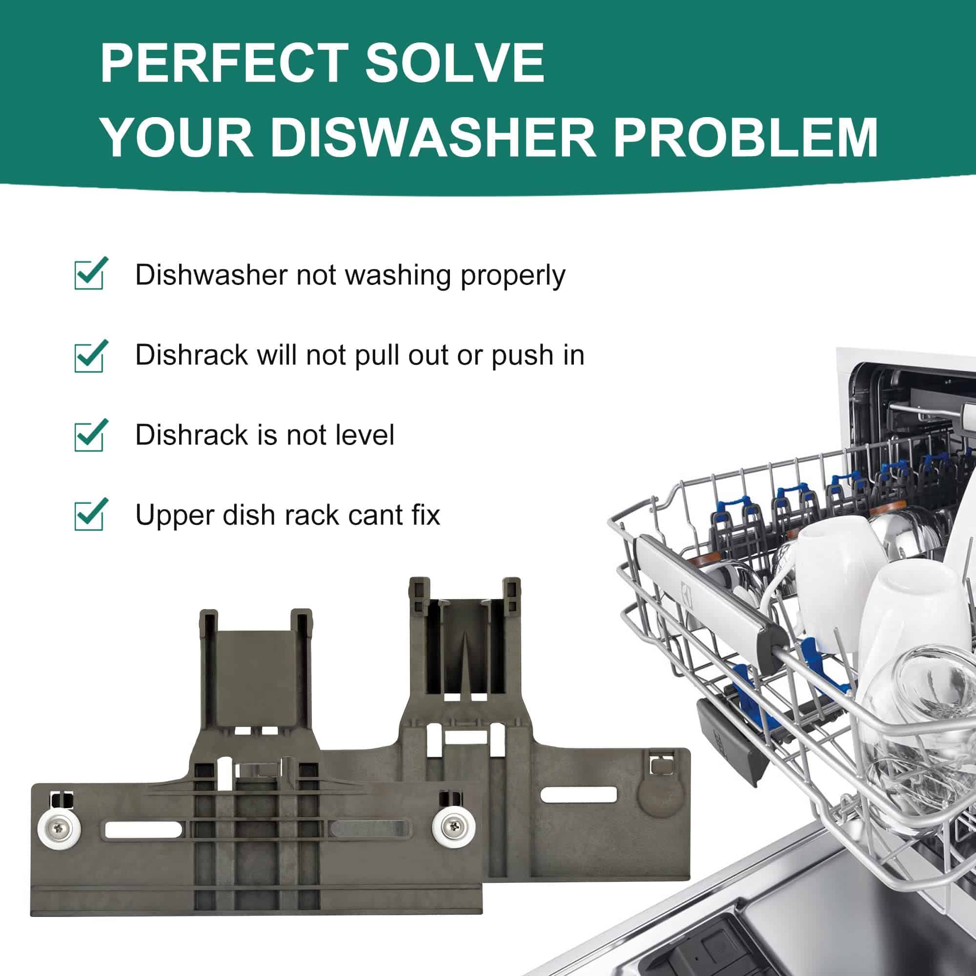 Kit de Ajustador de Repisa Superior para Lavavajillas - Imagen 8