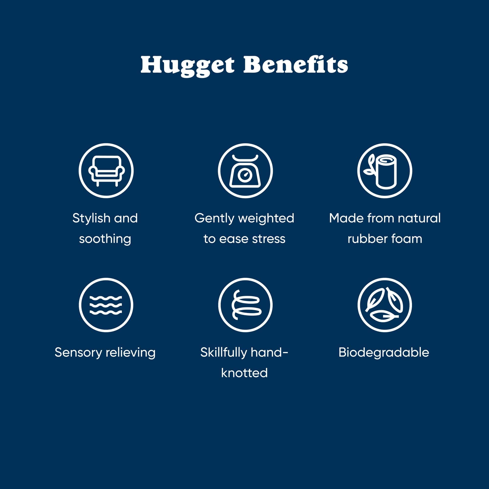 Almohada de Nudo Artesanal Bearaby - Alivie el Estrés con - Imagen 9