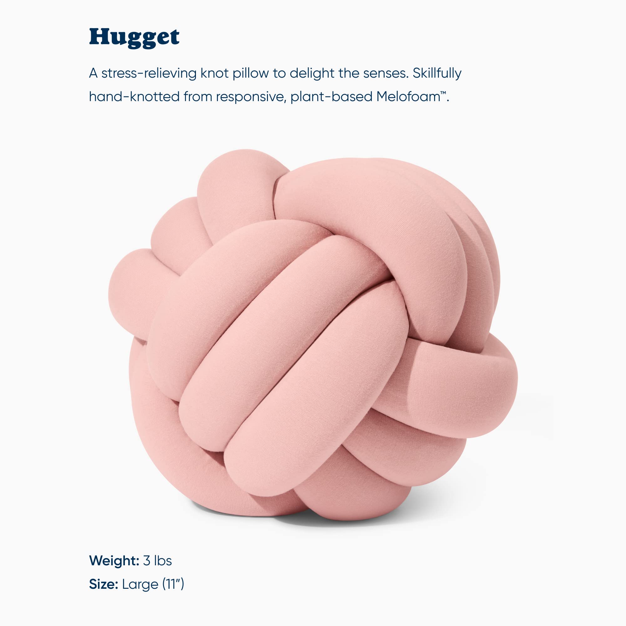 Almohada de Nudo Artesanal Bearaby - Alivie el Estrés con - Imagen 3