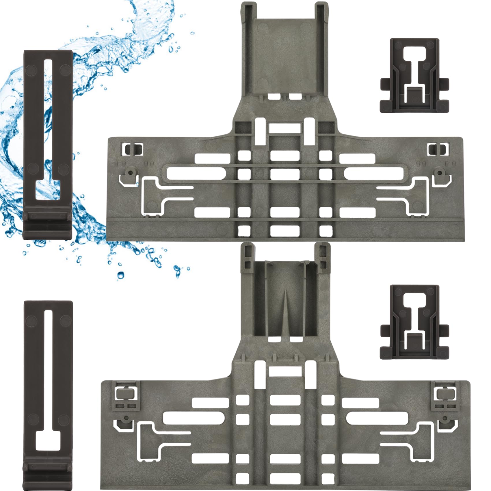 UPGRADE WPW10546503 W10546503 Ajustador de Rack Superior &