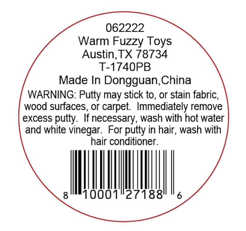 Estuche completo de juguetes WARM FUZZY (12) Polar Bear - Imagen 5