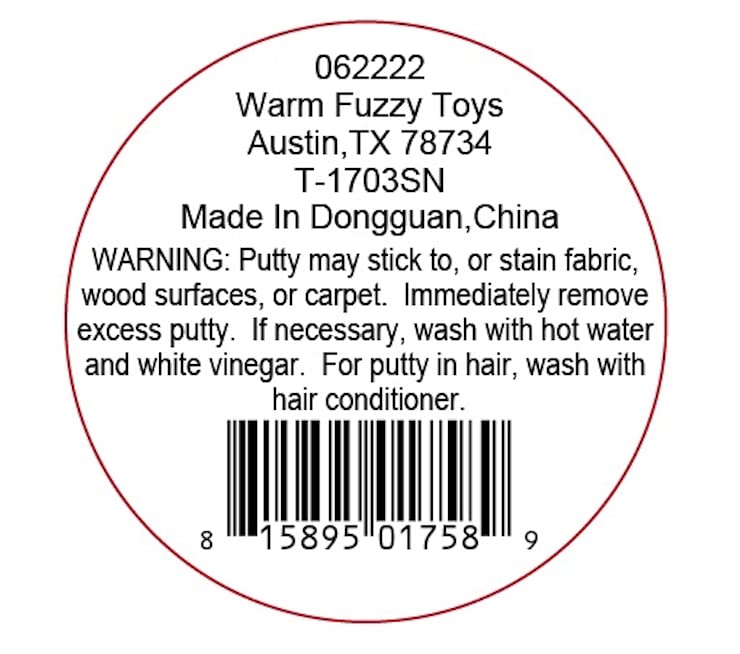 Paquete completo de juguetes WARM FUZZY (12) Serpentinas de - Imagen 5