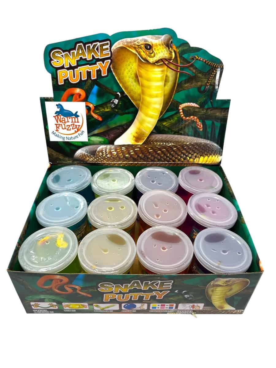 Paquete completo de juguetes WARM FUZZY (12) Serpentinas de