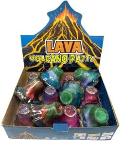 Estuche completo de WARM FUZZY Toys (12) Putty Volcánico|