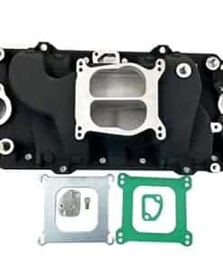 Colector de admisión de aluminio de doble plano con puertos