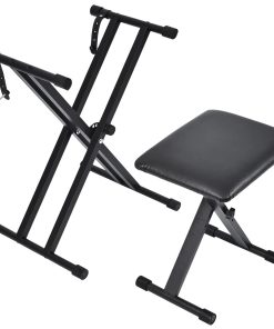 Set de Soporte de Teclado y Banco tipatyard, Soporte de