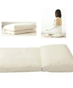 Cojín de Meditación Halotribe, Almohada de -Blanco