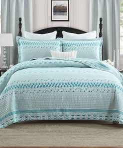 Juego de Colcha Boho Queen - 100% Algodón Tamaño Queen