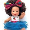 Muñeca Bebé Orijin Bees Fro Melody - Muñeca Afroamericana,