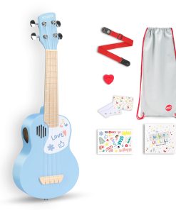 PICKAPICK Ukulele 21" Soprano Bundle para Principiantes -