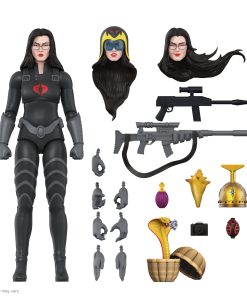 Super7 ULTIMATES! G.I. Joe Baroness en Traje Negro - Figura