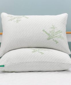 Almohada tamaño King de fibra de bambú Elif Home Goods,