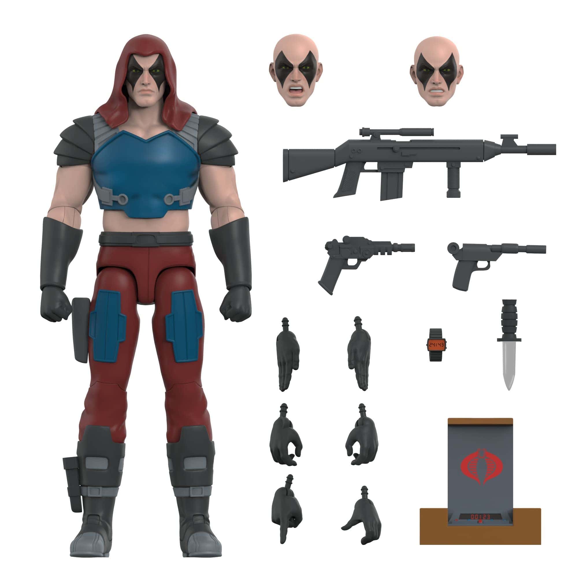 Super7 ULTIMATES! G.I. Joe Zartan - Figura de Acción de