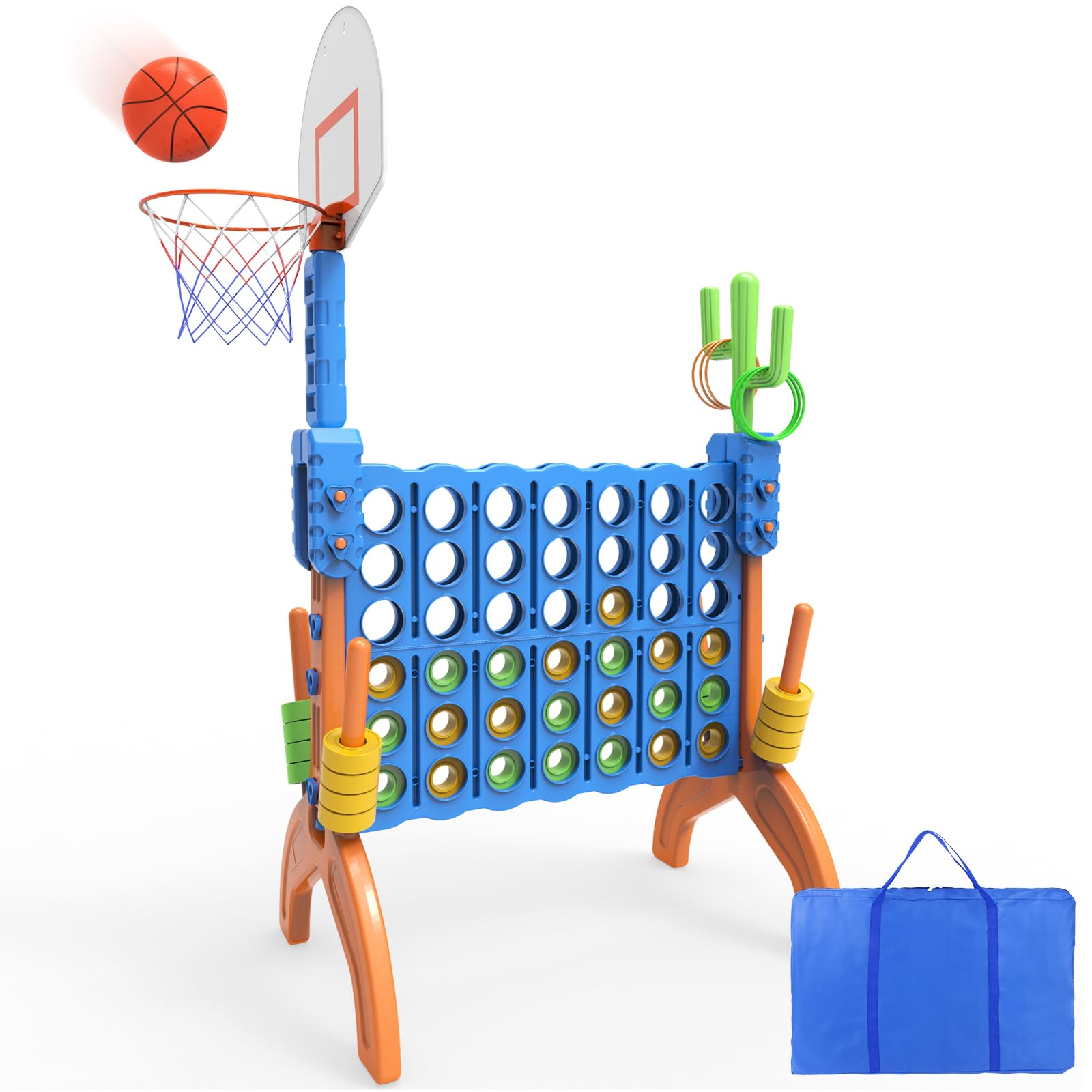 Juego 4-en-Linea Gigante Ayeboovi 4-in-A-Row con Juegos de