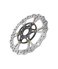 Disco de freno grande POWERJAMES negro de 14.0" con Rotor