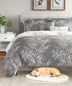 Juego de edredón Queen de Spirit Linen de 6 piezas -