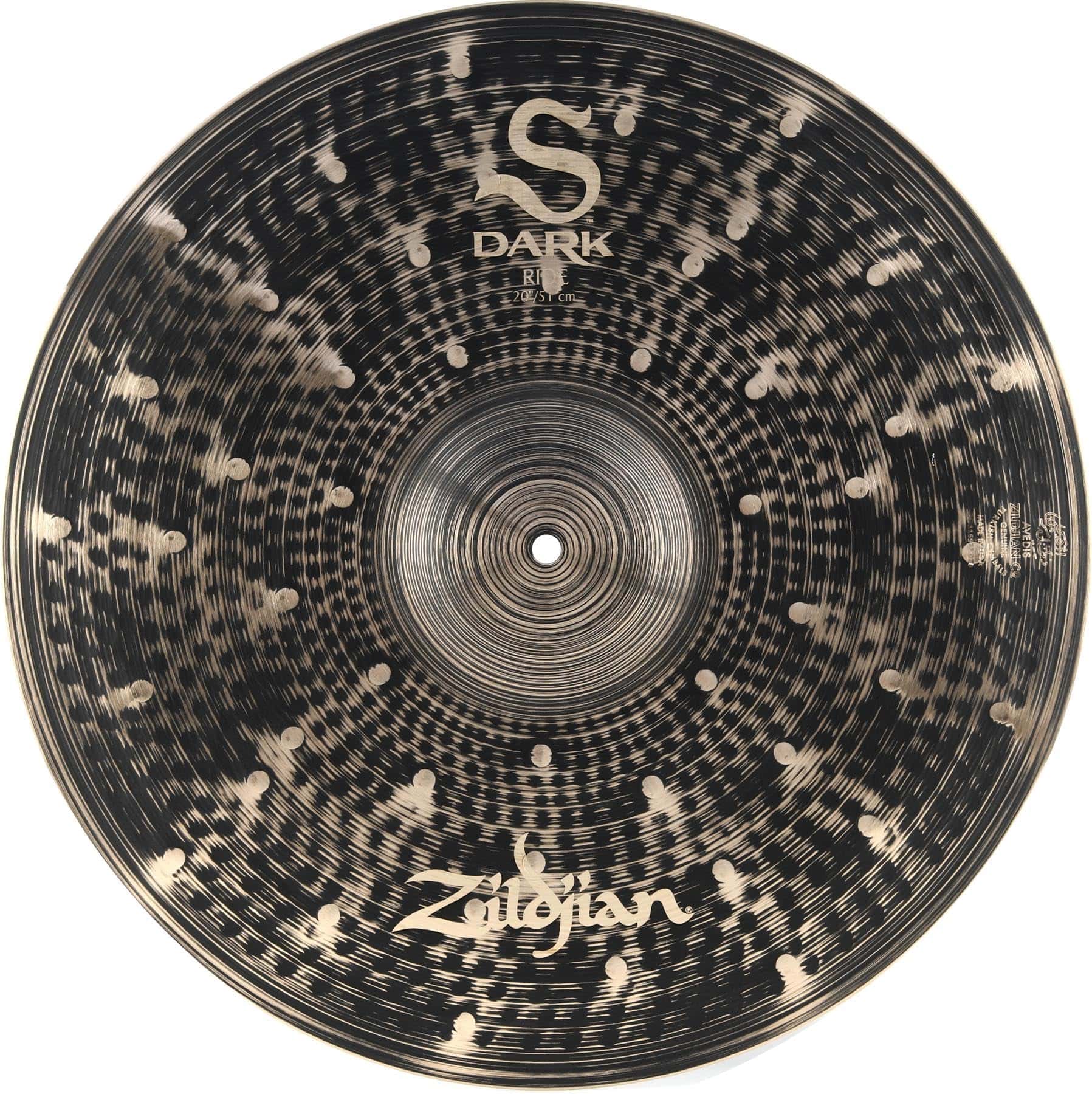 Platillo Ride Zildjian S Dark - 20 pulgadas