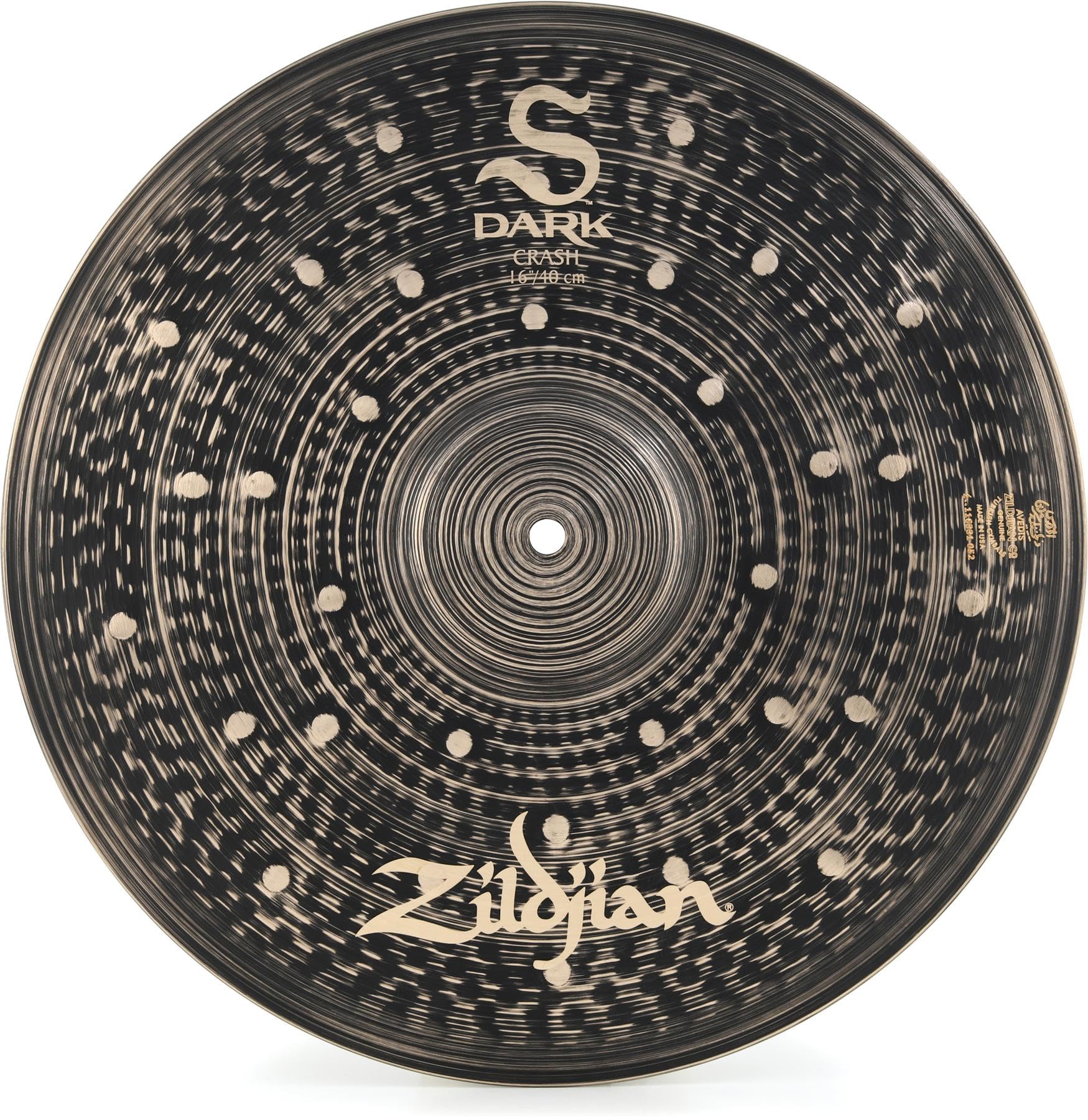 Platillo de Crash Zildjian S Dark - 16 pulgadas