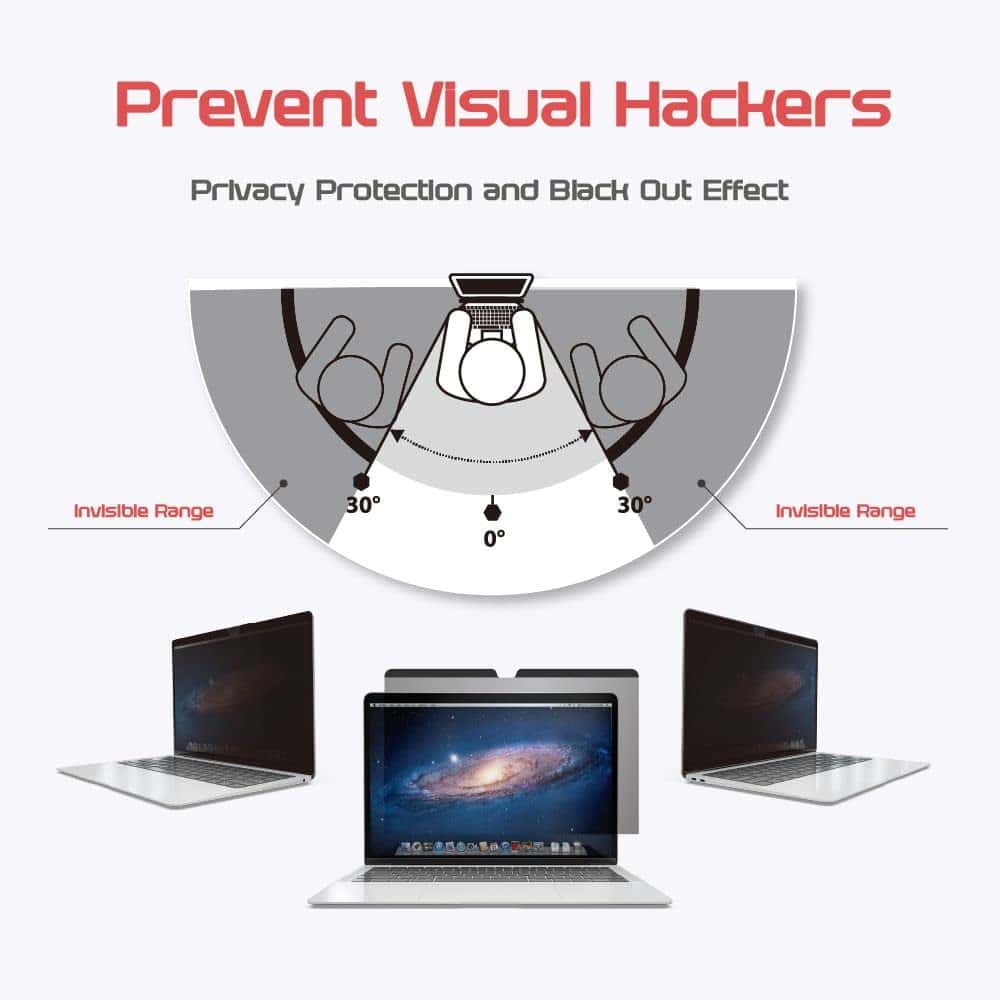 Filtro de pantalla de privacidad para monitor de pantalla - Imagen 4