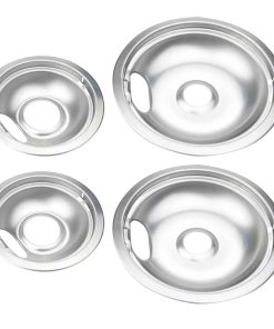 Kit de 4 Tapetes Mejorados de Cromo para Quemadores