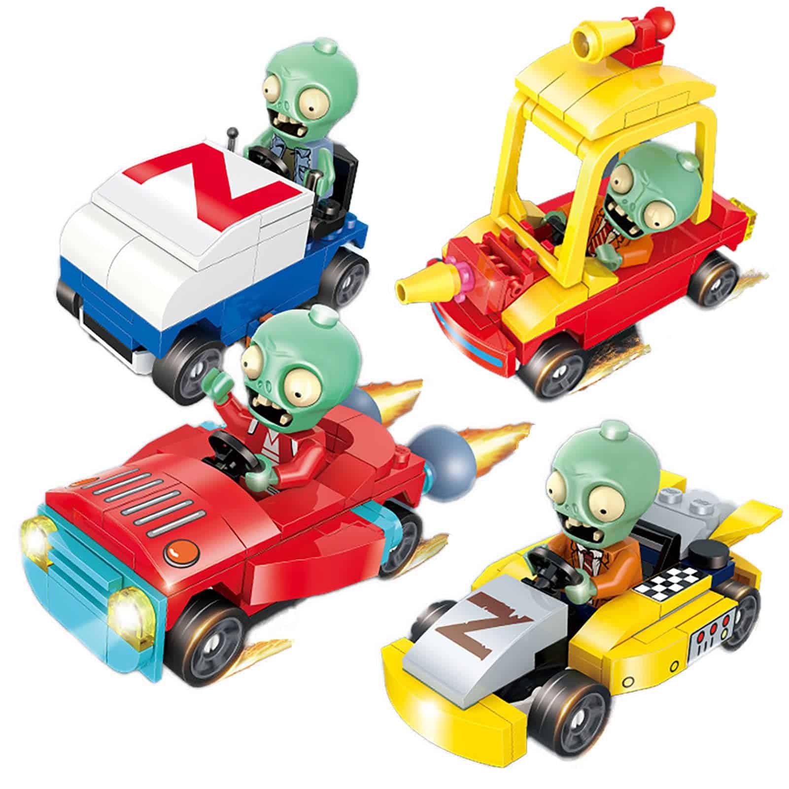 JHESAO Juguete de Plantas y Zombies Figuras de Acción de