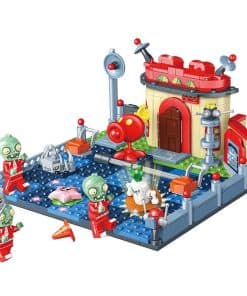 JHESAO Figuras de Acción de Montaje de Plantas y Zombies