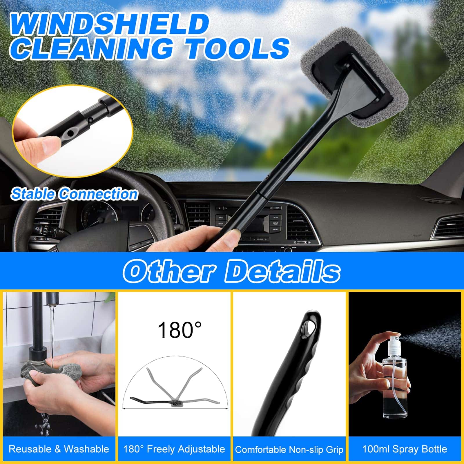 Kit de Limpieza de Coche AUTODECO 39 Piezas para Detallado - Imagen 4