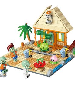 JHESAO Juguetes de Plantas y Zombies Juguetes de Ensamblaje