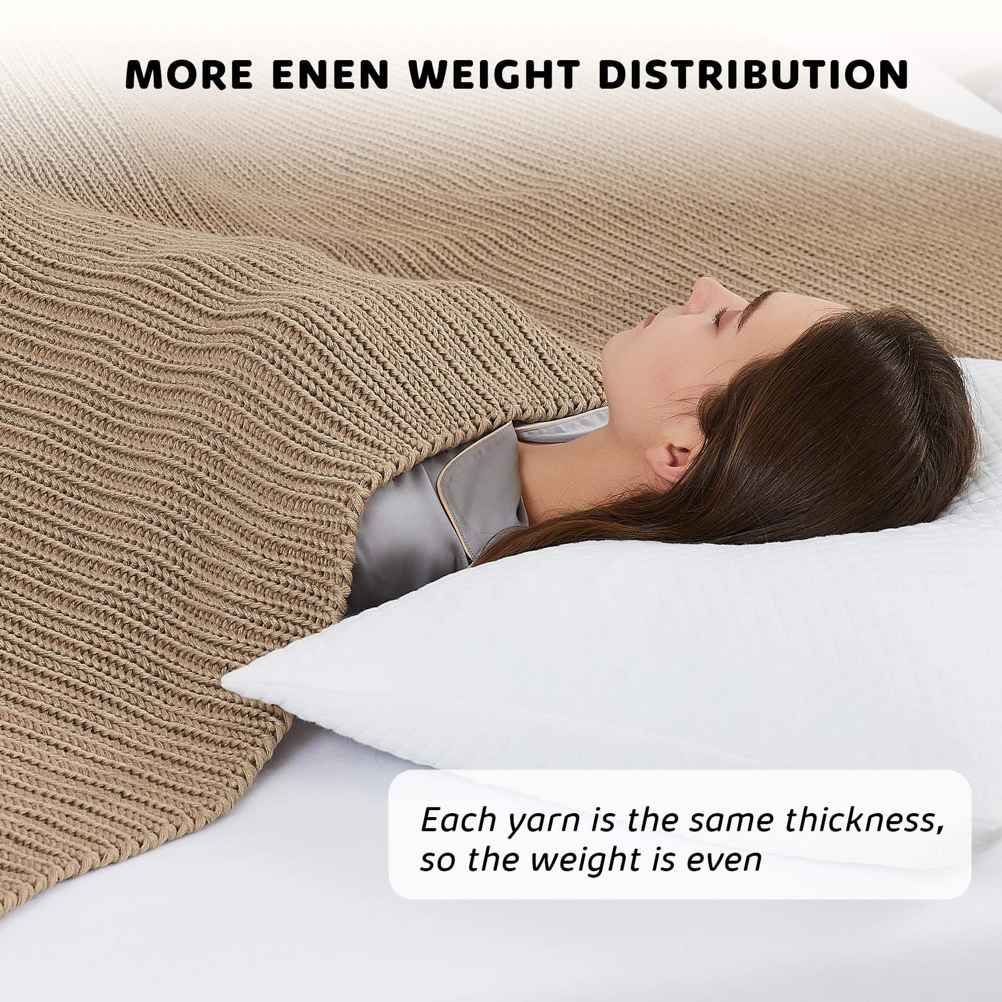 Manta Ponderada de Punto L'AGRATY - 60''x80'' 15lbs - Imagen 7