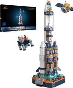 JMBricklayer Set de Construcción de Cohete Espacial para