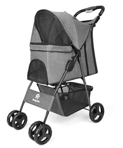 Carriola para Mascotas, Carriola de Cuatro Ruedas para