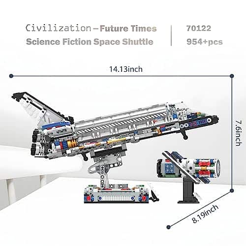 JMBricklayer Set de Construcción de Transbordador Espacial - Imagen 5