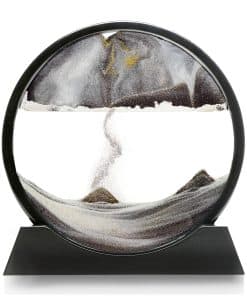 Decoración de Arte de Arena en Movimiento Atigrado -