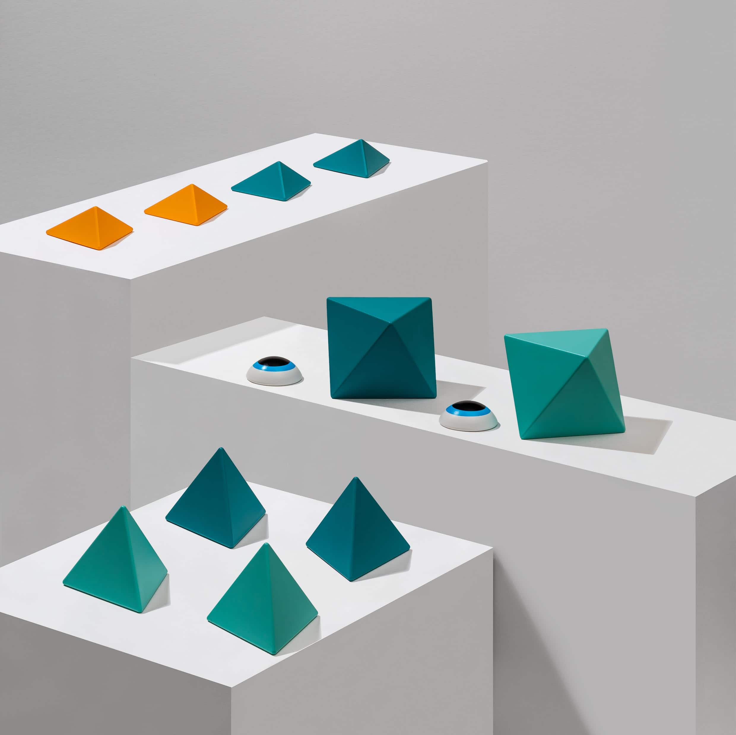 Set de 12 piezas de Figuras 3D Magnéticas Trido Laguna, Más - Imagen 3