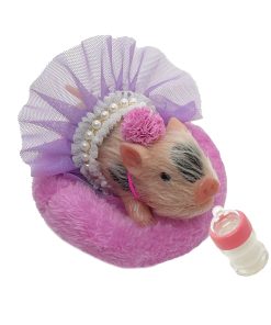 VOLOBE Piglet de Silicona, 5 Pulgadas de Mini Cerdo