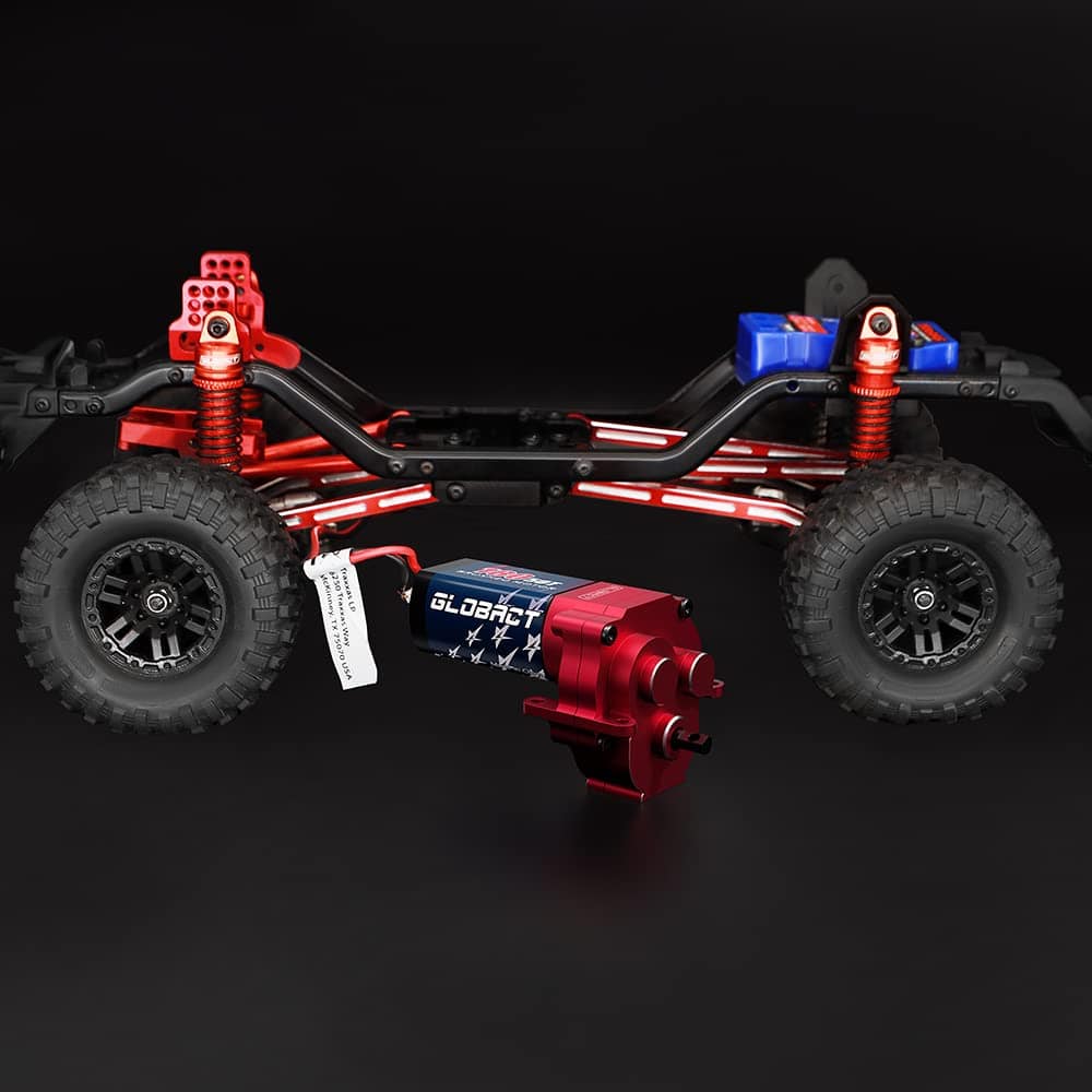 Motor Cepillado GLOBACT 180 50T con Caja de -Rojo - Imagen 5