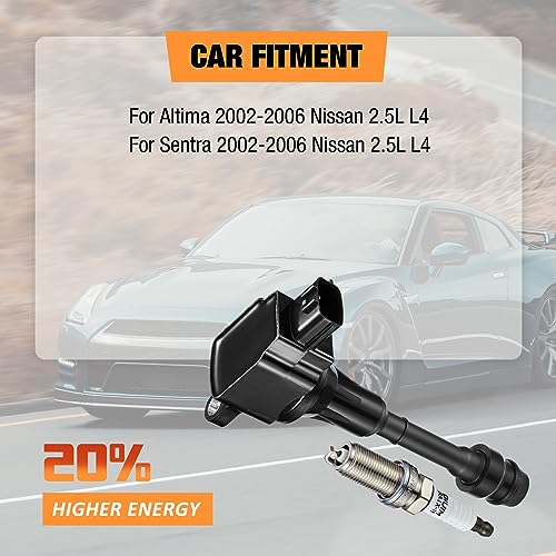 Conjunto de 4 Ignición Coil Pack UF350 y Bujías de Iridio - Imagen 5